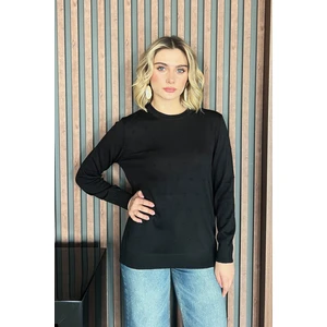 Kadın Ponpon Desenli Kazak 5033