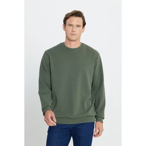 Altınyıldız Classics 2 Iplik Sıcak Tutan Standart Fit Normal Kesim Bisiklet Yaka Ottoman Desenli Sweatshirt