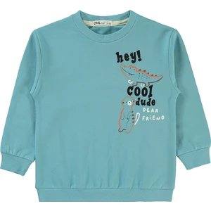 Civil Boys Erkek Çocuk Sweatshirt 2-5 Yaş Mavi