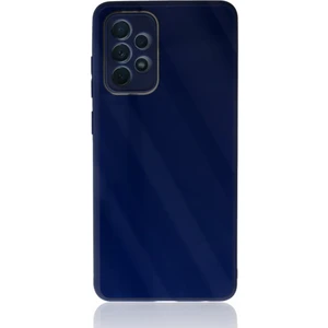 Samsung Galaxy A72 Kılıf Kamera Korumalı Arkası 9h Temperli Cam Yüzey Soft Tasarım Glass Kapak