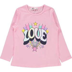 Civil Girls Kız Çocuk Sweatshirt 2-5 Yaş Gül Pembe