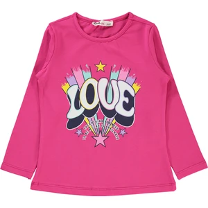 Civil Girls Kız Çocuk Sweatshirt 2-5 Yaş Aydınlık Pembe