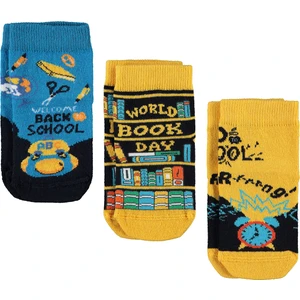 Civil Socks Erkek Çocuk Çorap 3-11 Yaş  Sarı