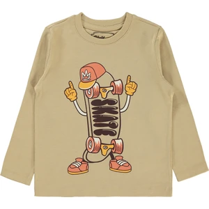 Civil Boys Erkek Çocuk Sweatshirt 2-5 Yaş Yulaf Sütü