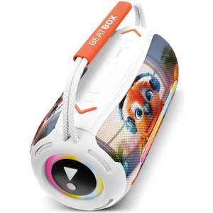 Beatbox Animals Papağan LED Işıklı Dayanıklı Ses Bombası USB Sd Aux Bluetooth Hoparlör