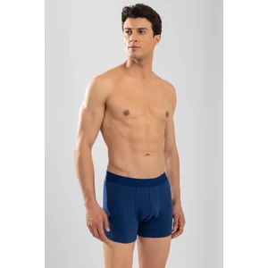 Erkek Compact Düz Boxer 3'lü Set 1110 Lacivert