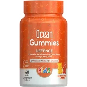 Ocean Gummies Defence Kids 60 Adet Çiğnenebilir Form