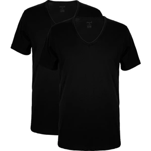 Kısa Kol Koton Modal Erkek Enrıco 2'li V Yaka T-Shirt
