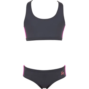 Solid Çocuk Bikini Füme