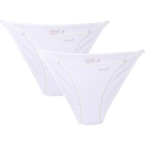 Desensiz Koton Modal Kadın Slip Külot Basic Tanga 2li