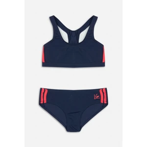 Solid Çocuk Bikini Lacivert