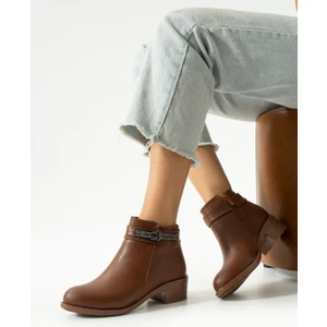 Nevanın Butiği Kadın Yandan Taş Toka Detaylı Kışlık Su Geçirmez Içi Kürklü Günlük Kullanım Bot