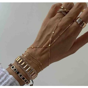 Su Perisi Takı Bijuteri Çelik Kararmaz Gold Pullu Şahmeran