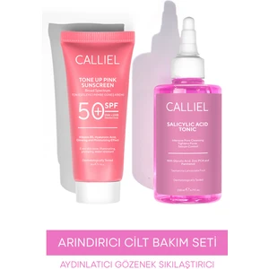 Aydınlatıcı, Gözenek Karşıtı Arındırıcı Cilt Bakım Seti