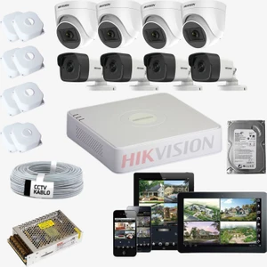 Haikon 8 Kameralı Set4 Iç 4 Dış