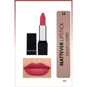 Mattever Lipstick Yarı Mat Saten Bitişli Ruj 14 Dear Cherry - Pembe