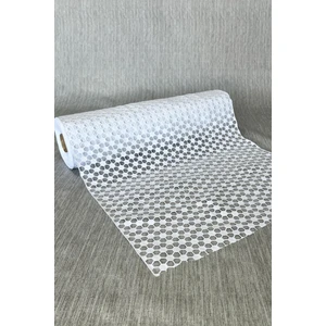 Pvc Şeffaf Kaplama Kaydırmaz Dolap Içi Kaymaz Dantel Raf Örtüsü - 1009-İ-PETEK