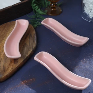 Mat Açık Pembe İvory Zeytinlik 18 Cm 3 Adet
