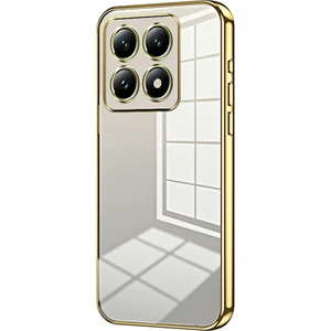 LR Joyful Xiaomi 14T Elektro Kaplama Çerçeve Yumuşak TPU Telefon Kapağı (Yurt Dışından)