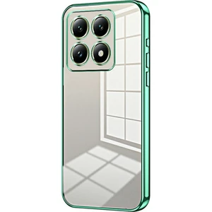 LR Joyful Xiaomi 14T Elektro Kaplama Çerçeve Yumuşak TPU Telefon Kapağı (Yurt Dışından)