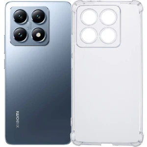 LR Joyful Xiaomi 14T Pro Telefon Kılıfı Güçlendirilmiş Dört Köşeli Düşmeyi Önleyici Şeffaf Tpu Kapak (Yurt Dışından)
