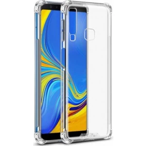 Samsung Galaxy A9 2018 Antişok Koruyucu Şeffaf Sert Silikon Kapak