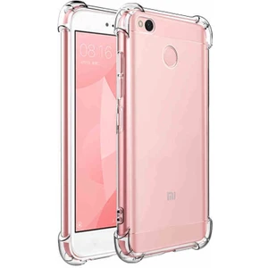 Xiaomi Redmi 4x Antişok Koruyucu Şeffaf Sert Silikon Kapak