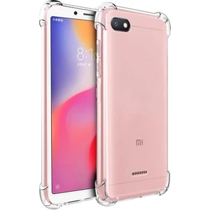 Xiaomi Redmi 6A Antişok Koruyucu Şeffaf Sert Silikon Kapak