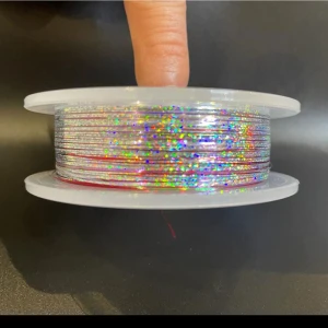 Aldos Sport Fishing Çapari Sim Hologram Sim 100 mt 10 Kat Kırmızı