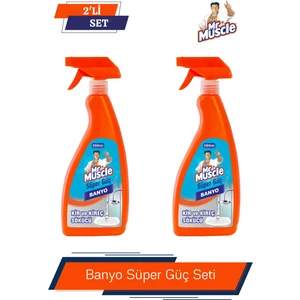 Mr. Muscle Süper Güç Banyo 750 ml 2'li Set