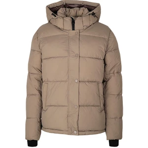 Onlann Premium Puffer Kadın Günlük Mont 15287909-WALNUT Kahverengi