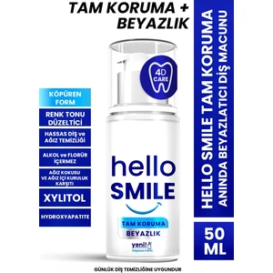 Hello Smıle Tam Koruma Anında Beyazlatıcı Diş Macunu 50 ml