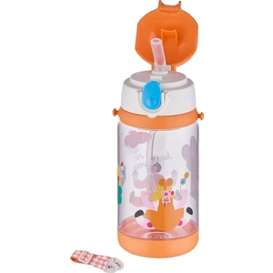 Diller 520 ml Kalın Pipetli Tritan Su Matarası