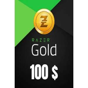 Gold 100 Usd - Razer Gold Gift Card - Razer Gold