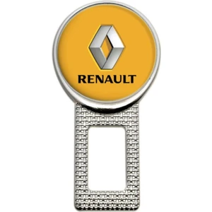 Şenyıldız Aksesuar Renault Uyumlu Ikaz Ses Susturucu Metal Kemerr Toka 2 Adet Çift Yönlüdür