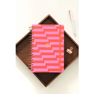 Matt Notebook 2025 Yılı Günlük Spiralli Ajanda 16X24 cm - 12 Aylık