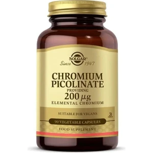 Chromium Picolinate 90 Kapsül Her Tablet Için ;    Krom 200 Mcg