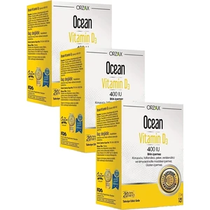 Vitamin D3 400 Iu Oral Sprey 20 ml x 3 Adet