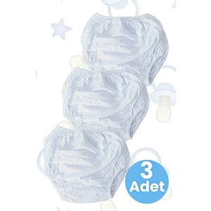 Bebek Yıkanabilir Emici Pamuklu 3'lü Alıştırma Külodu