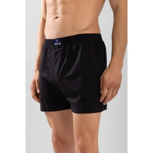 Baykar Erkek Pamuklu Düz Boxer 1119 Siyah