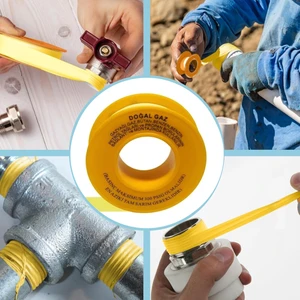 10 Metre Ptfe Doğalgaz Teflon Bant (Güvenliğiniz Için Yüksek Kalite)