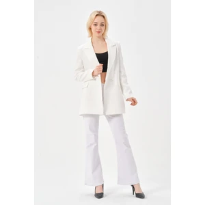 Oversize Dokuma Blazer Ceket