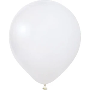 Patladı Gitti 18 Inç Beyaz Jumbo Büyük Boy Balon 45  cm