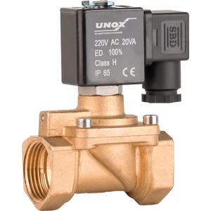 220Vac Genel Maksat Normalde Açık Solenoid Valf 1"(0,5-16 BAR)