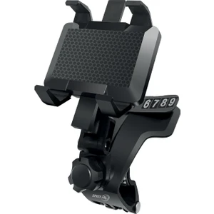 SPACE24 SP117 Numaratörlü 360 Derece Dönebilen Başlık Araç Içi Telefon Tutucu Siyah