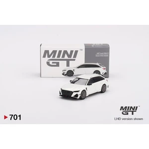 Mini Gt Audi Abt Rs6-R Glacier White Metallic 701
