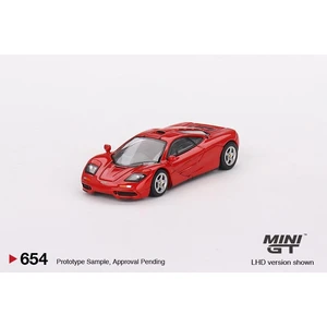 Hot Wheels Mini Gt Mclaren F1 Red 654