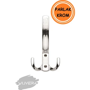 Portmanto Askı Vestiyer Duvar Dolap Elbise Askısı Krom Metal Mobilya Kapı Askılığı Askılık Uzun Model