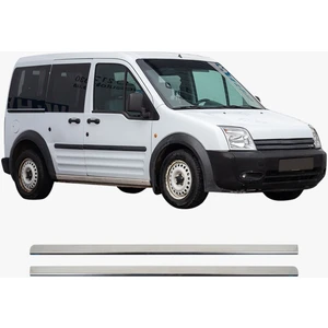 Ford Connect Uyumlu 2002-2014 Krom Sürgülü Kapı Çıtası 2 Parça Paslanmaz Çelik