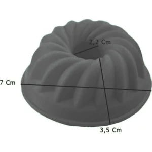 Silikon Muffin Kalıbı 6'lı